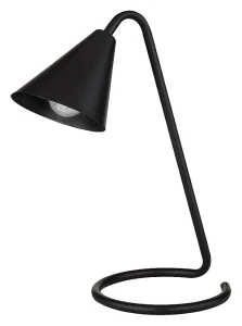 Monty czarny E14 Lampka stołowa