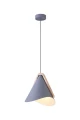 Lampa wisząca Neva szary | brąz E27 Rabalux 6649 | 5998250366494 noxbox lampynox www.lampynox.pl