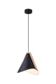 Lampa wisząca Neva czarny mat | brąz E27 Rabalux 6650 | 5998250366500 noxbox lampynox www.lampynox.pl