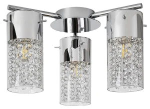 Niagara chrom 3xE14 IP44 Łazienkowa lampa sufitowa