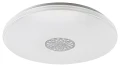 Plafon Ophelia chrom Ø 60cm. LED 40W Starlight WI-FI Pilot RGB 3000-6500K Rabalux 5365 | 5998250353654 noxbox lampynox www.lampynox.pl