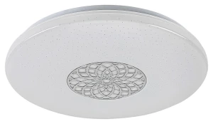 Ophelia chrom Ø 40cm. LED 24W Starlight WI-FI Pilot RGB 3000-6500K Plafon