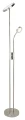 Lampa podłogowa ściemnialna Ophus chrom satyna LED Dim. 18,5W + LED 4,5W 3000K Rabalux 3239 | 5998250332390 noxbox lampynox www.lampynox.pl