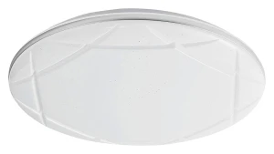 Oswald srebrny Ø 40cm. LED Starlight 24W 4000K Plafon