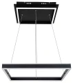 Lampa wisząca Quadro czarny mat LED 60W 4000K Rabalux 3085 | 5998250330853 noxbox lampynox www.lampynox.pl