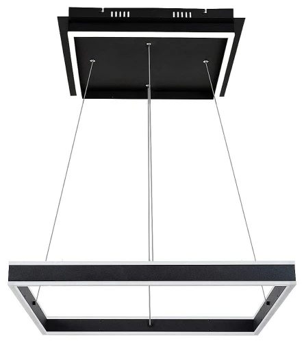 Lampa wisząca Quadro czarny mat LED 60W 4000K Rabalux 3085 | 5998250330853 noxbox lampynox www.lampynox.pl