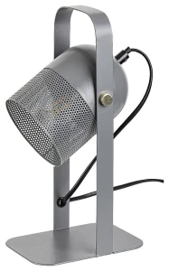Ronnie szary E14 Lampka stołowa