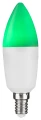 Żarówka sterowana aplikacją 5W SMD-LED Smart Wifi Dim. C37 RGB 3000-6500K Rabalux 1980 | 5998250319803 noxbox lampynox www.lampynox.pl