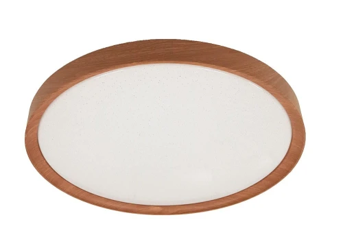 Plafon Sherwood brąz Ø 49cm. LED Dim. Starlight 50W 3000-6500K Pilot Rabalux 3500 | 5998250335001 noxbox lampynox www.lampynox.pl