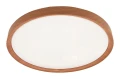 Plafon Sherwood brąz Ø 49cm. LED Dim. Starlight 50W 3000-6500K Pilot Rabalux 3500 | 5998250335001 noxbox lampynox www.lampynox.pl