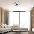 Lampa sufitowa ściemnialna Thabita czarny mat LED 3 step dim 38W 4000K Rabalux 6868 | 5998250368689 noxbox lampynox www.lampynox.pl