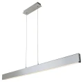 Lampa wisząca ściemnialna Tithania aluminium szczotkowane LED Dim. 24W 2700-6500K Rabalux 6670 | 5998250366708 noxbox lampynox www.lampynox.pl
