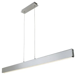 Tithania aluminium szczotkowane LED Dim. 24W 2700-6500K Lampa wisząca ściemnialna