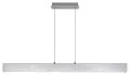 Lampa wisząca ściemnialna Tithania aluminium szczotkowane LED Dim. 24W 2700-6500K Rabalux 6670 | 5998250366708 noxbox lampynox www.lampynox.pl