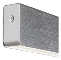 Lampa wisząca ściemnialna Tithania aluminium szczotkowane LED Dim. 24W 2700-6500K Rabalux 6670 | 5998250366708 noxbox lampynox www.lampynox.pl