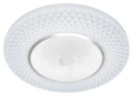 Lampa sufitowa ściemnialna Tornado chrom Ø 48cm. Starlight LED Dim. Pilot 72W 3000-6500 Rabalux 3254 | 5998250332543 noxbox lampynox www.lampynox.pl