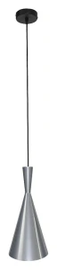 Trincola srebrny Ø 19cm. E27 Lampa wisząca