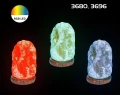 Lampka solna dekoracyjna Wasabi pomarańcz | brąz LED RGB 1W Rabalux 3680 | 5998250336800 noxbox lampynox www.lampynox.pl