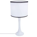 Lampa stołowa BEAVIS Biała E27 Hellux 4112009 | 5902041387049 noxbox lampynox www.lampynox.pl