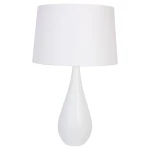VASE Biała E27 Lampa stołowa Hellux