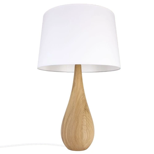 Lampa stołowa VASE Dąb E27 Hellux 4112245 | 5902041387698 noxbox lampynox www.lampynox.pl