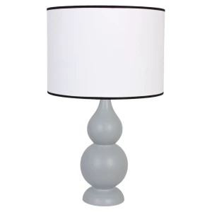 SHISHA Szara E27 Lampa stołowa Hellux