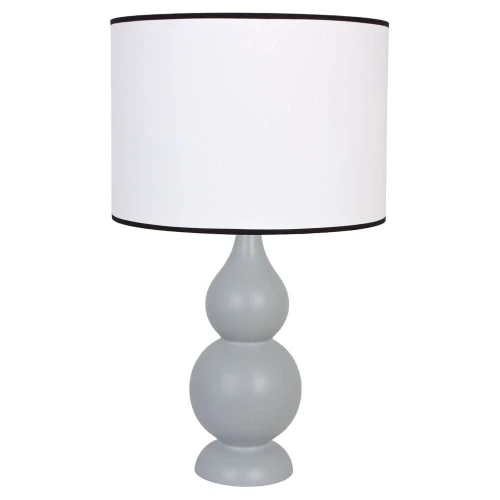 Lampa stołowa SHISHA Szara E27 Hellux 4114236 | 5902041387926 noxbox lampynox www.lampynox.pl