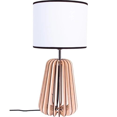 Lampa stołowa DOLIO Biała E27 Hellux 4210350 | 5902041387063 noxbox lampynox www.lampynox.pl