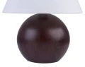 Lampa stołowa KULA Wenge E14 4110104 | 5902041387261 noxbox lampynox www.lampynox.pl