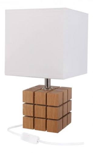 Lampa stołowa RUBI Natural E27 4113403 | 5902041387018 noxbox lampynox www.lampynox.pl