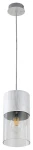 Zelkova aluminium szczotkowane Ø 12cm. E27 Lampa wisząca