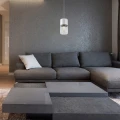 Lampa wisząca Zelkova aluminium szczotkowane Ø 12cm. E27 Rabalux 3154 | 5998250331546 noxbox lampynox www.lampynox.pl