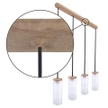 Lampa sufitowa BARREL 4 Czarna GU10 8533419 noxbox lampynox www.lampynox.pl