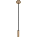 MADERA 1 Dąb Czarna GU10 Lampa wisząca