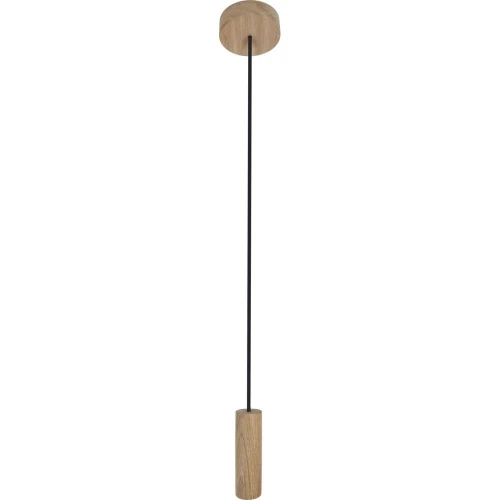 Lampa sufitowa MADERA 1 Czarna GU11 8520144 noxbox lampynox www.lampynox.pl