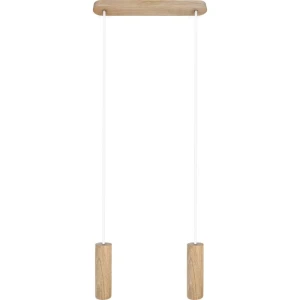 MADERA 2 Dąb Biała GU10 Lampa wisząca