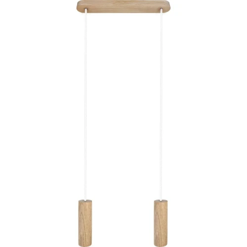 Lampa sufitowa MADERA 2 Biała GU11 8520245 noxbox lampynox www.lampynox.pl