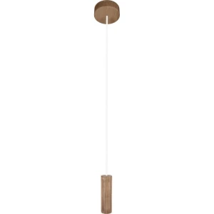 MADERA 1 Orzech amerykański Biała GU10 Lampa wisząca
