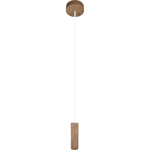 Lampa sufitowa MADERA 1 Orzech amerykański Biała GU11 8520130 noxbox lampynox www.lampynox.pl