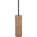 Lampa sufitowa MADERA 1 Orzech amerykański Czarna GU11 8520131 noxbox lampynox www.lampynox.pl