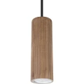 Lampa sufitowa MADERA 1 Orzech amerykański Czarna GU11 8520131 noxbox lampynox www.lampynox.pl