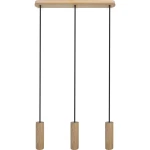 MADERA 3 Orzech amerykański Czarna GU10 Lampa wisząca