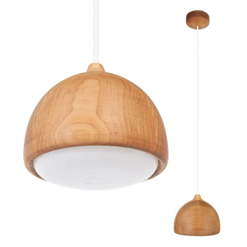 Lampa sufitowa ACORN I Biała E27 noxbox lampynox www.lampynox.pl