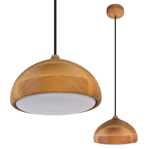 Lampa sufitowa ACORN II Olcha | Czarna E27 noxbox lampynox www.lampynox.pl