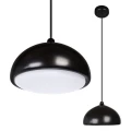 Lampa sufitowa ACORN II Olcha | Czarna farba | Czarna E27 noxbox lampynox www.lampynox.pl