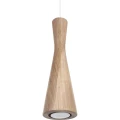 Lampa sufitowa VEGAS Dąb | Biała GU10 noxbox lampynox www.lampynox.pl