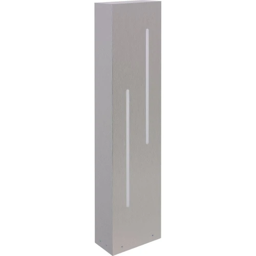 Lampa ogrodowa podłogowa LUXO Srebrna wys. 50 cm LED zintegrowany 9010211 noxbox lampynox www.lampynox.pl