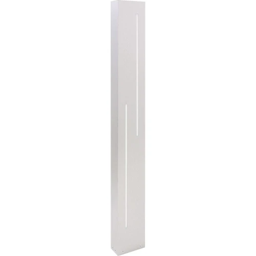 Lampa ogrodowa podłogowa LUXO Srebrna wys. 100 cm LED zintegrowany 9010111 noxbox lampynox www.lampynox.pl