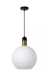 JULIUS Opal śr. 28cm. E27 Lampa wisząca