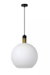 JULIUS Opal śr. 40cm. E27 Lampa wisząca